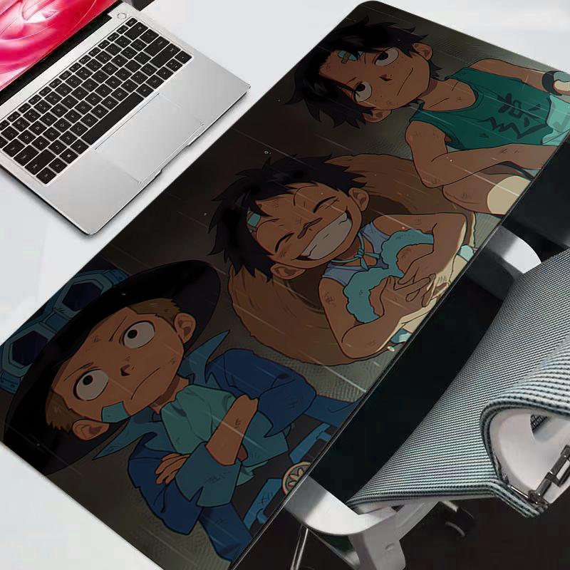 One Piece Mouse Pad Anime Gaming Accessories Mousepad Gamer PC Completo Computer Keyboard Desk Mat Varmilo Durable