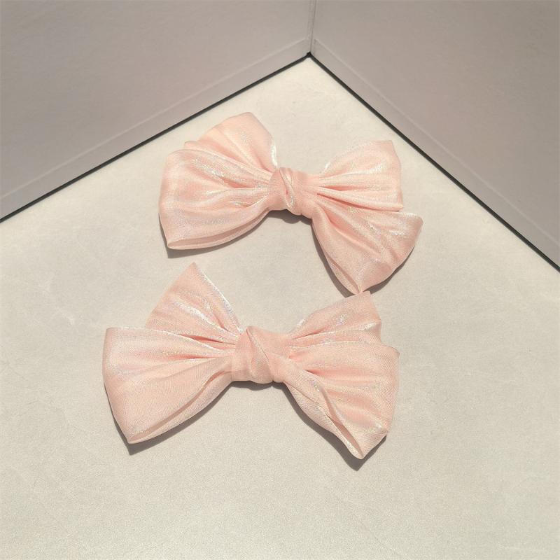 2 Peças Fita de Tecido Perolada Fivela de Charme Laço Decoração de Sapato Feminino Clipe de Sapato Laço Chinelos com Furo para Sapato Fivela de Sapato