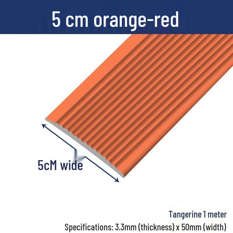 Samoprzylepna listwa krawędziowa ze antypoślizgowego PVC na stopnie schodów dla przedszkoli