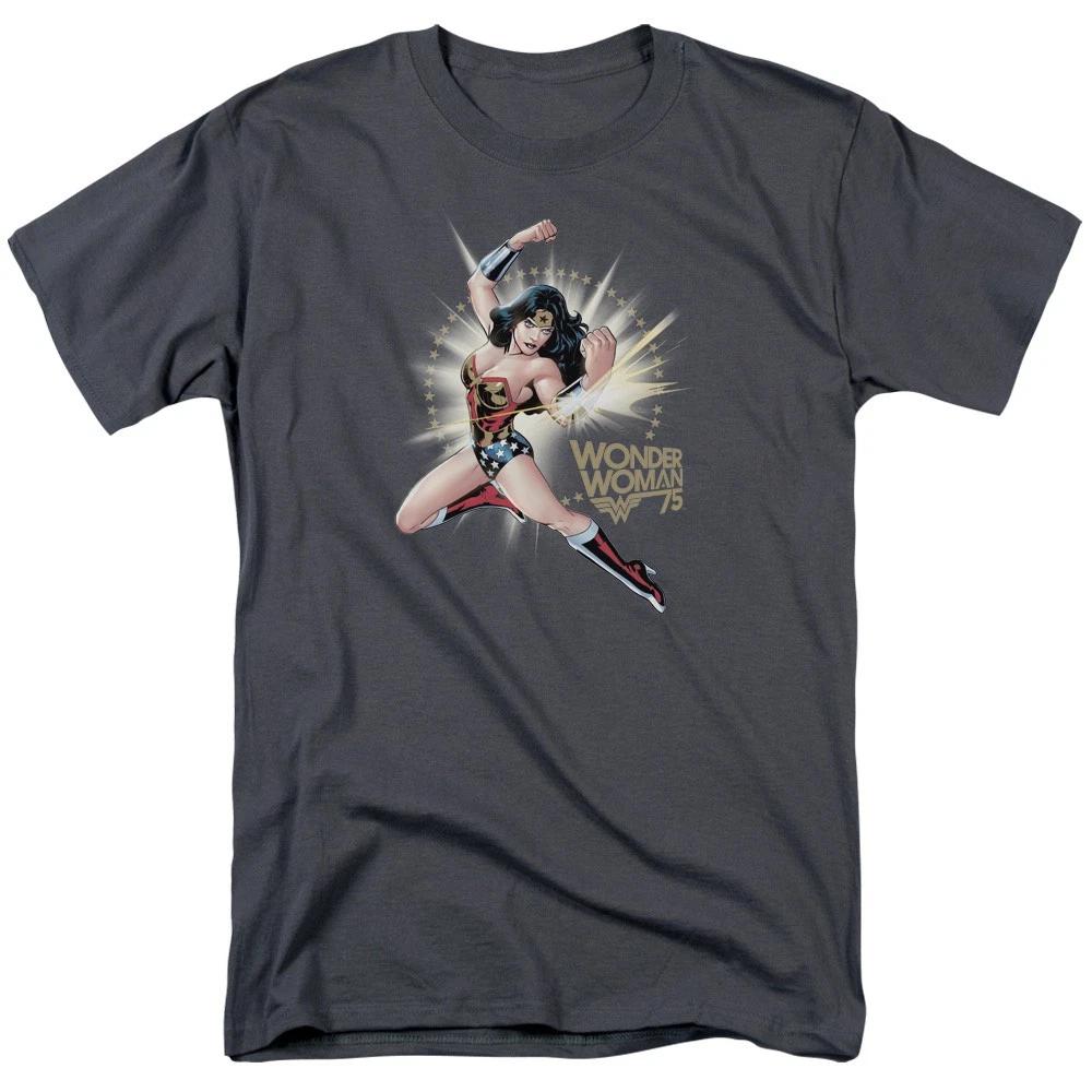Justice League Wonder Woman 75 Years The Bracelets Unisex Children s T-shirt Gray 140