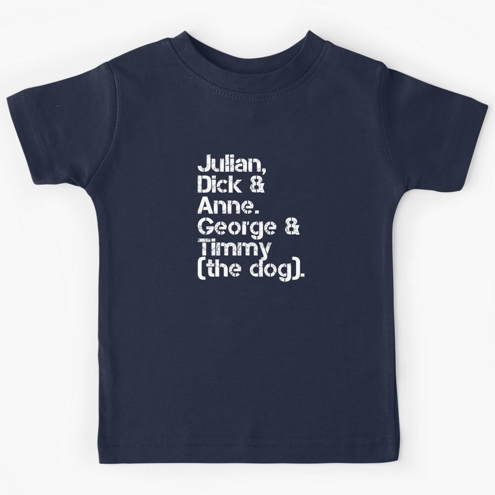 The Famous Five [line-up] Kids T-Shirt 100