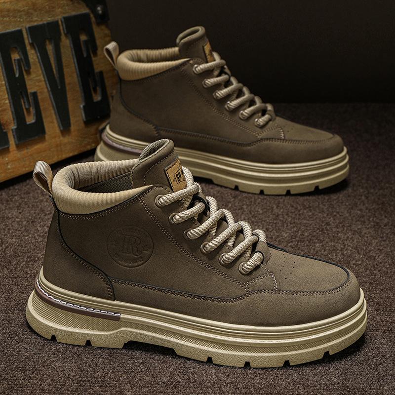 A 2025 workwear boot Men's 2025 new autumn labor insurance leisure outdoor mountaineering Martin boots