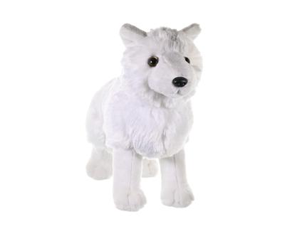 Wild Republic Arctic Wolf Plush Soft Wild W12 X D35 X 20072 Toy, Material, Animal, Gift, Cuddlekins, H28cm,