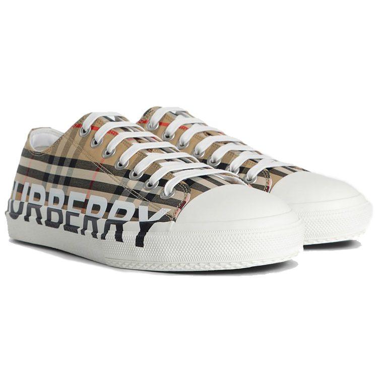 Burberry Check Logo Print Sneakers 8024149