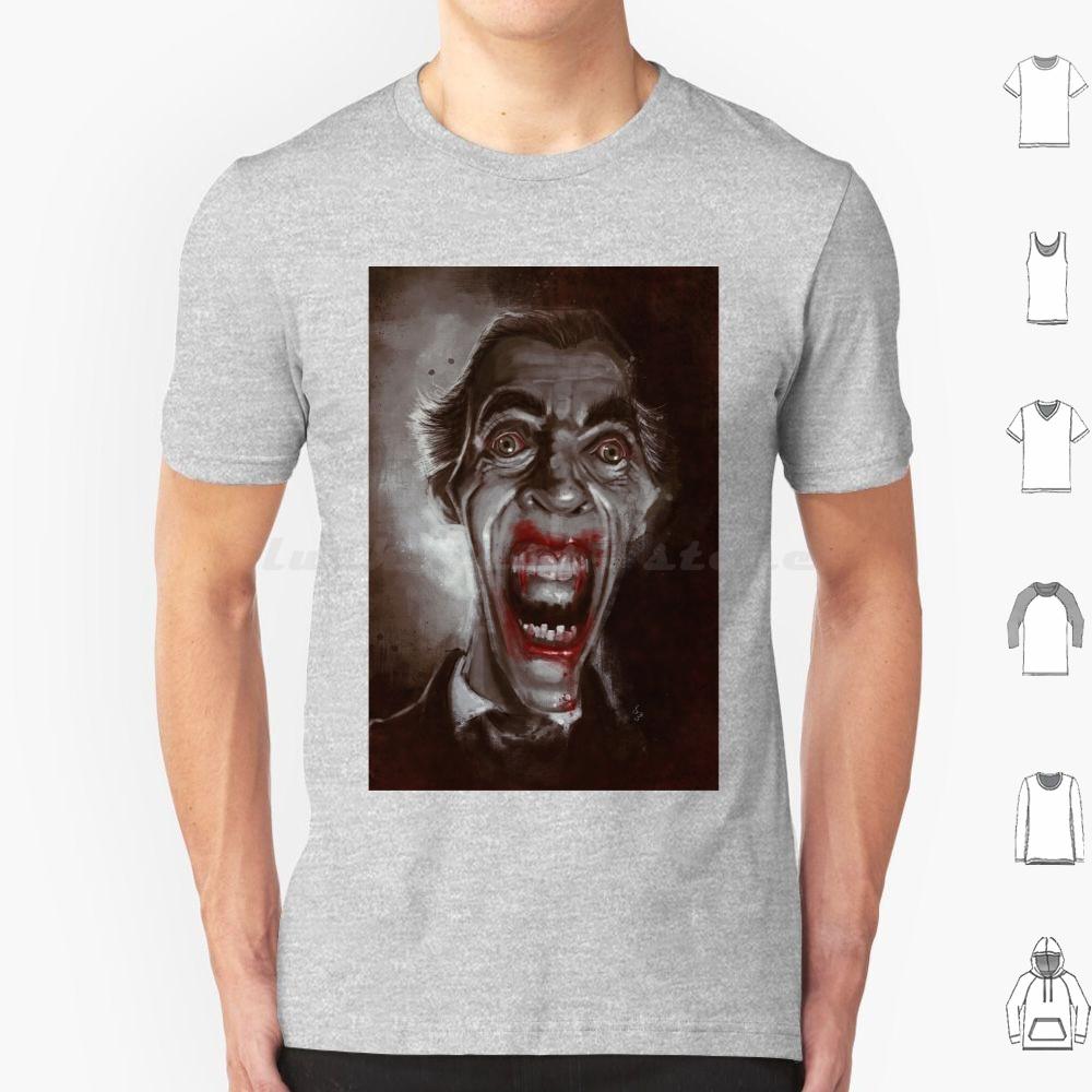 Vampire T Shirt 6xl Cotton Cool Tee Vampire Dracula Horror Zombie Undead Cinema Fantastic Bat S