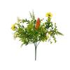 Colorful Easter Flower Branch DIY Easter Day Decoration Simulated Greenery Easter Bouquet Green Plant Flower Bunches
