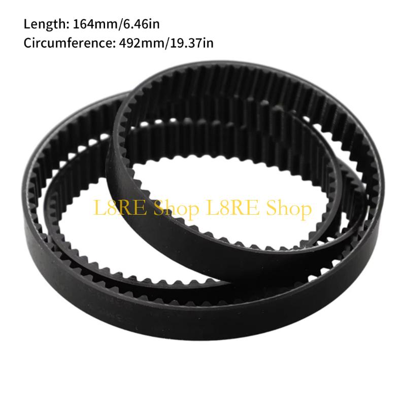 L8RE Premium High Precisions 164 Tooth Bread Machine Synchronous Belt 492mm Perimeter
