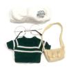 Doll Clothes Set For 30Cm Duck Clothes Plush Doll Headband Bag Glasses Outfit