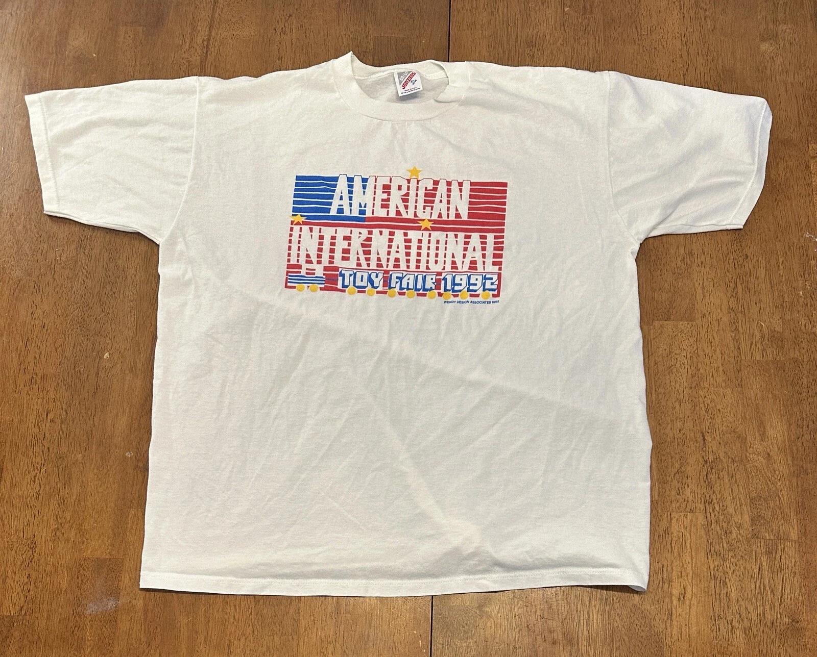 1992 International Toy Fair Vintage T Shirt XL Single Stitch 2XL