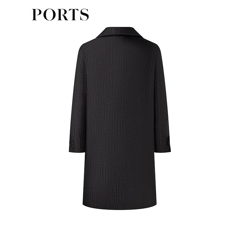 PORTS Women's Quilted Logo Design Coat