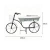 Cycle Plant Stand Outdoor with Baskets Playful for Yard, Gardeners