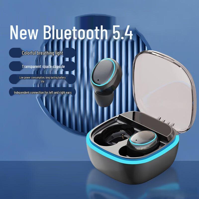 X1 Bluetooth Earbuds: Long-Lasting Battery, High-Quality Sound, Noise Cancellation, Digital Display, Transparent Capsule Design, Colorful In-Ear Fit