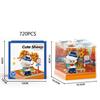 Lovely Cartoon Animal Micro Diamond Building Block Rabbit Panda Bear Sheep Scene Nanobricks 3D Wall Bricks Toys For Kids Gifts