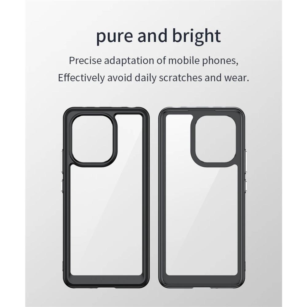 Transparent Case For Motorola Edge 60 Neo Case Soft Silicone Colorful Back Cover Moto Edge 60 Neo Case For Moto Edge 60 50 Neo