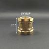 1/8" 1/4" 3/8" 1/2" 3/4" 1" BSPP Femmina Ottone Accoppiatore Riduttore Uguale Raccordo Tubo Connettore Adattatore Acqua Carburante Gas Olio