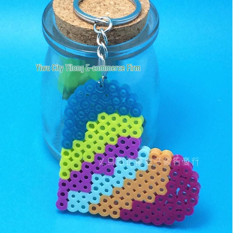 5mm Hama Beads Set: 12-Color DIY Handmade Puzzle Kit for Kids