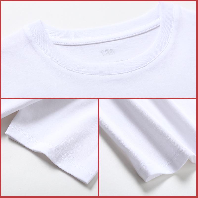 Bawełniany Długi Rękaw dla Dzieci - Okrągły Dekolt T-shirt dla Chłopców lub Dziewczynek na Jesień