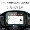 LEDISHUN Motorcycle Gauge Protection Film for Ninja H2 SX/SE (2022-2024) - Set of 2