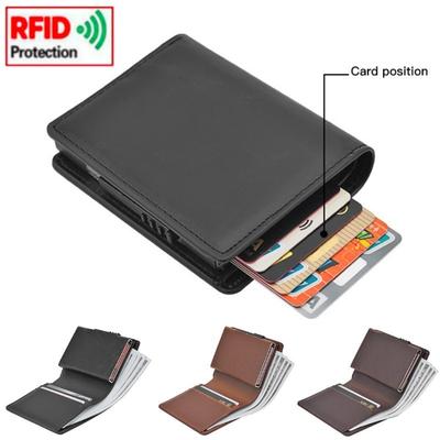 High-Quality Men High-Quality Credit High-Quality Card High-Quality Holder High-Quality Rfid High-Quality Blocking High-Quality Bifold High-Quality