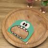 100 bucăți pungi pentru biscuiți, bomboane, biscuiți, imprimate cu monstru din desene animate