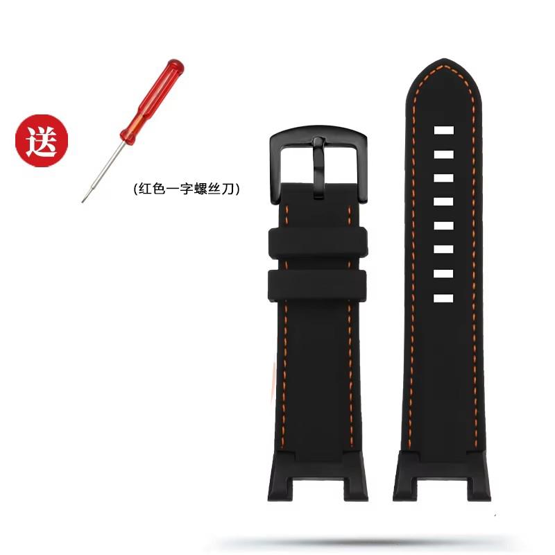 Modified Silicone Watchbands For Casio PROTREK Series PRW-7000 PRW7000 PRW-7000FC Rubber Watch Strap For Men With Tools Bracelet
