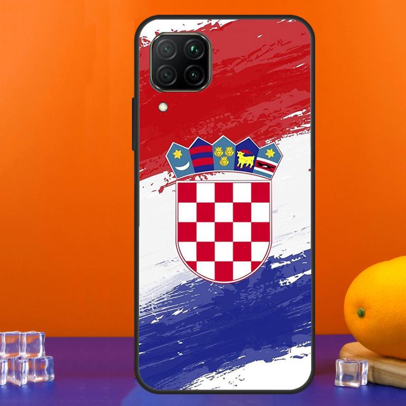 Croatia Flag For Huawei Nova 12s 12i 11i 5T 9 10 SE Y91 Y90 Y60 Y70 Y72 Y61 P60 Pro P20 P40 P30 Lite Case
