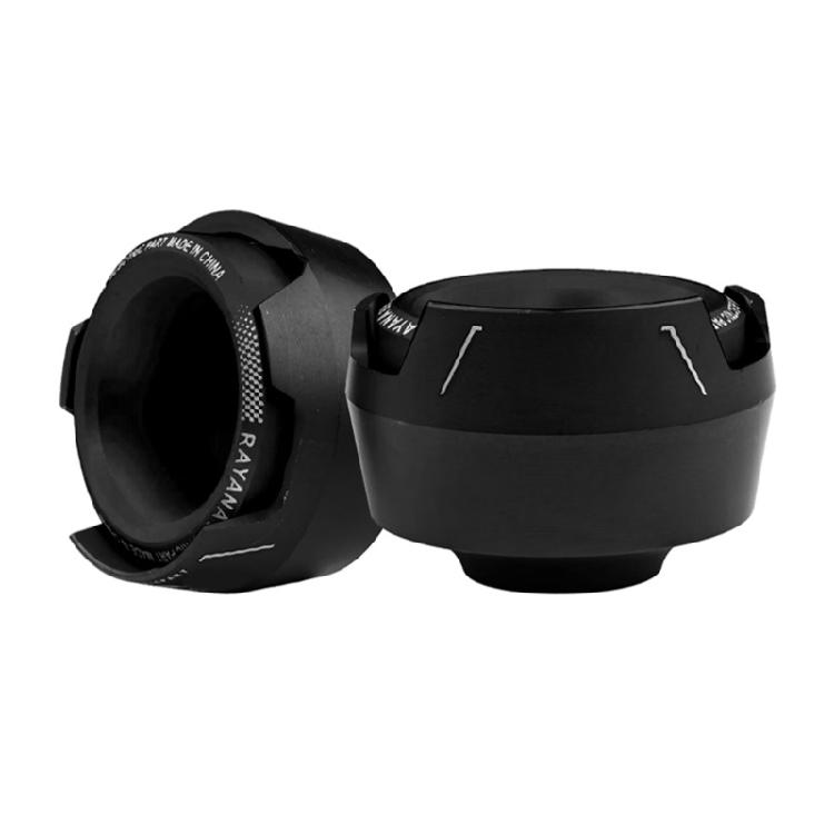 Universal Motorcycle Fork Guards Reinforced Metal Crash Protection No Modification Required Secure Mounting For Safety