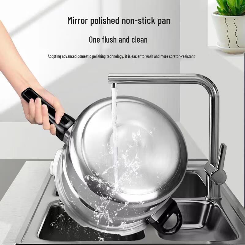 ZISIZ Household Explosion-Proof Pressure Cooker, 4L
