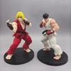 Final Fantasy VII Sephiroth & Cloud Action Figures with Street Fighter Ken & Ryu
