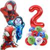 Spider Hero Birthday Party Decoration Plate Cup Banner Balloon Superhero Party Favors Baby Shower Decor Birthday Supplies Gift