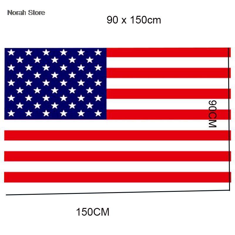 90x150cm Flaga Amerykańska Gwiazdy i Pasy Flaga Stanów Zjednoczonych USA Flaga Narodowa USA Do Dekoracji