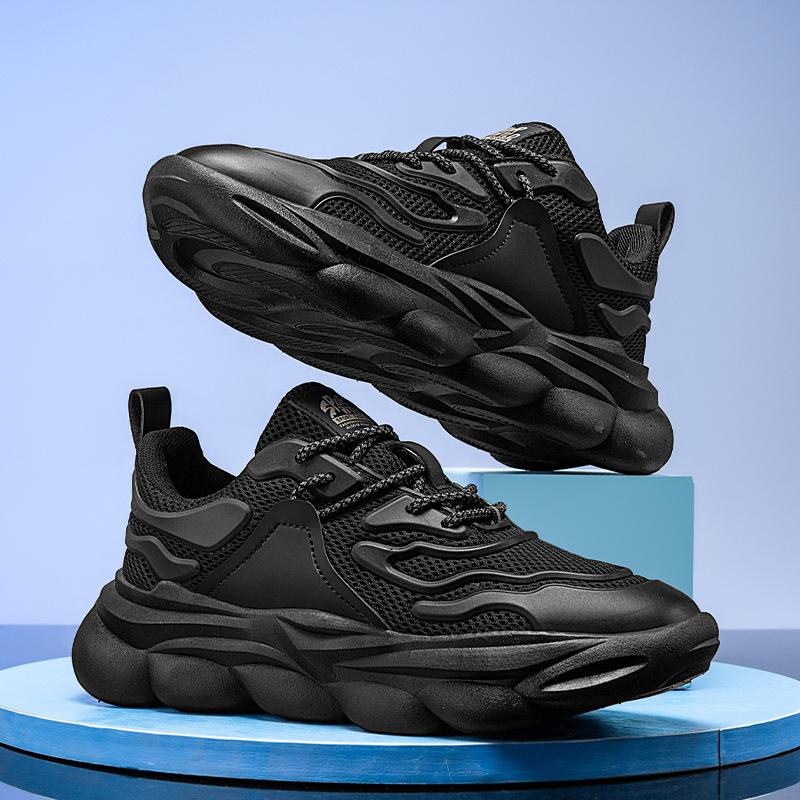 Summer new men's casual sports shoes student mesh breathable running shoes versatile dad men's shoes