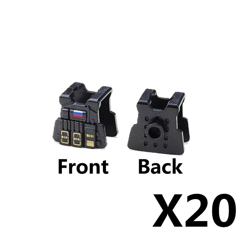 Military MOC Soldier Figure MOC Building Blocks Special Forces Accessory Alpha Helmet Vest Backpack Belt Kit Mini Toy Gifts K127