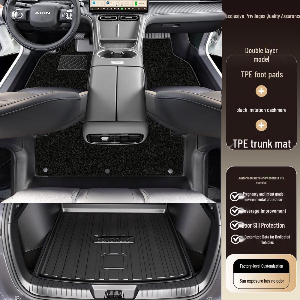 GAC AION i60 TPE Floor Mats: Essential Decorative Accessory for 25 Models