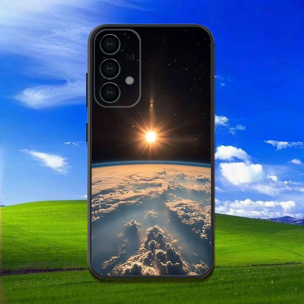 Space For Galaxy Universe Phone Case For Samsung Galaxy A13,A21s,A22,A31,A32,A52,A53,A71,A80,Soft Black Shell