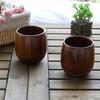 Good Quality Wooden Drinking Cup Mug Home Bar Coffee Tea Beer Juice Milk