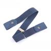 Canvas Adjustable Elastic Waist Band Invisible Belt Buckle Free Belts Unisex Jean Pants Dress No Buckle Easy To Wear Stretch