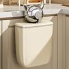 Household Waste Container Diaper Hangings Trash Bin with Lid Small Garbage Can