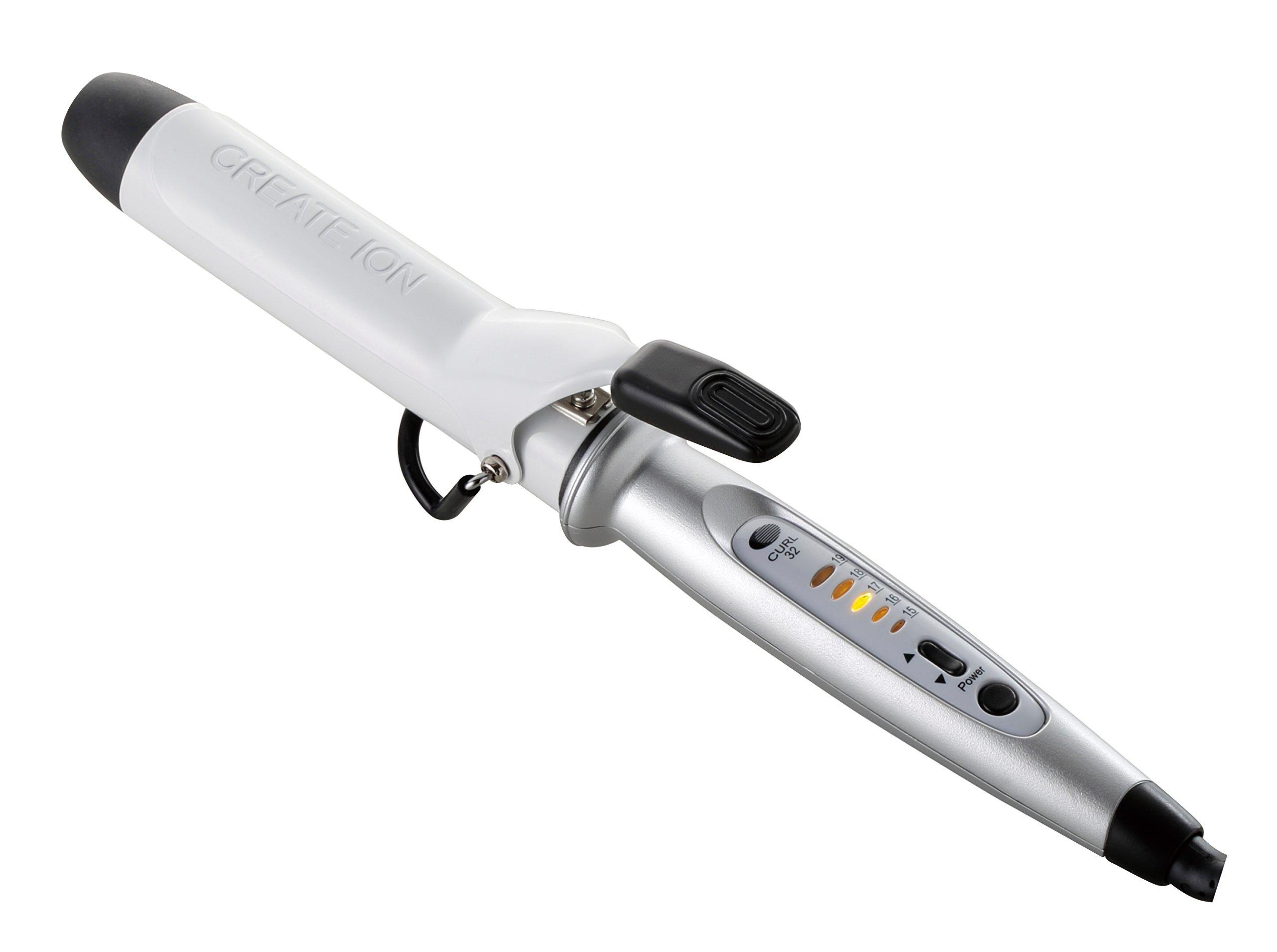 

Ионный щипцы для завивки волос Create Hair Iron 32 мм J72010 серебряный