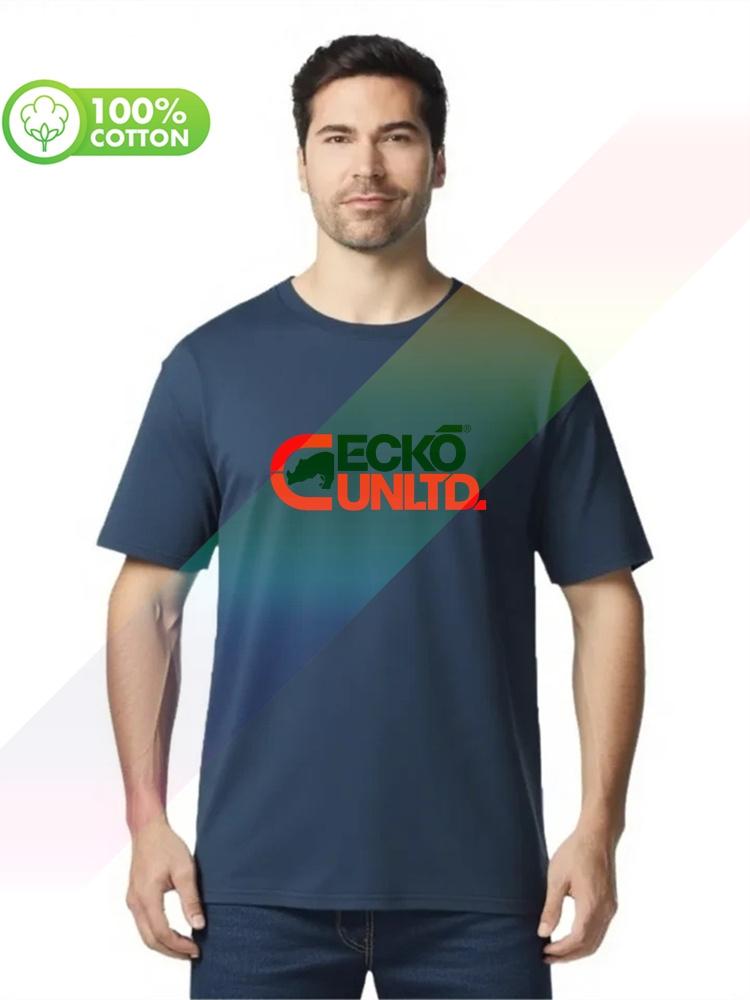100 cotton round neck heavy weight Unisexs Tshirt EckoUnltd custom Printed Good Quality Plus Size S3XL Tops Tees