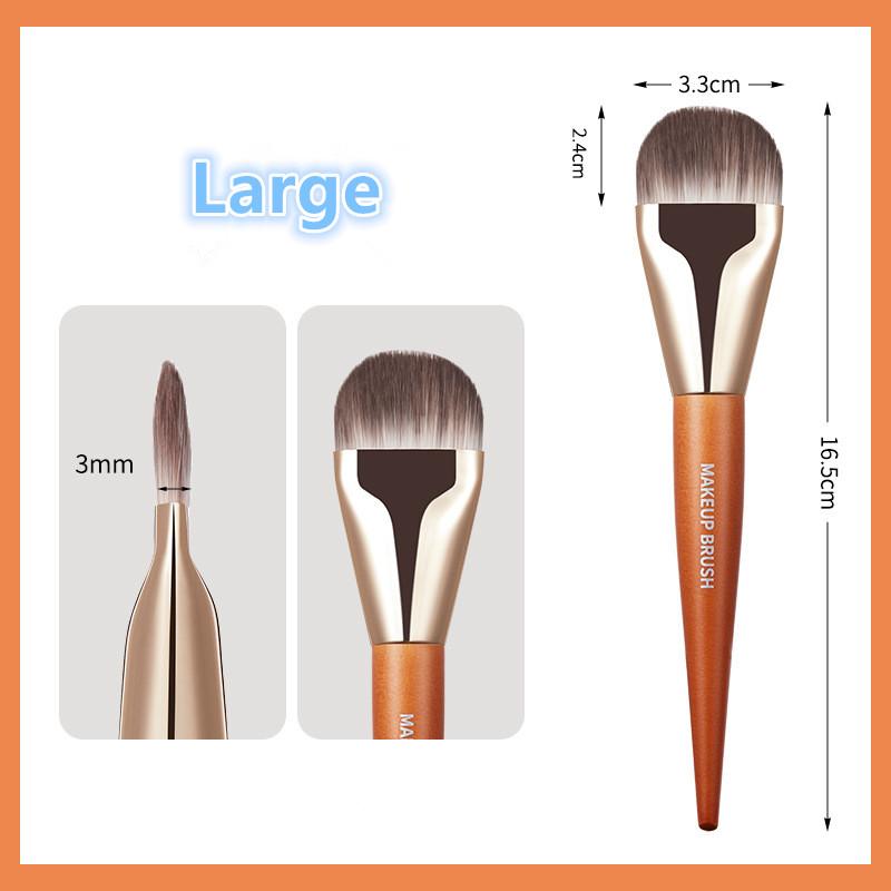

Makeup Brushes Foundation Professional Brush Tongue Shaped Liquid Foundation Concealer Brush Women Face Base Makeup Beauty Tools L