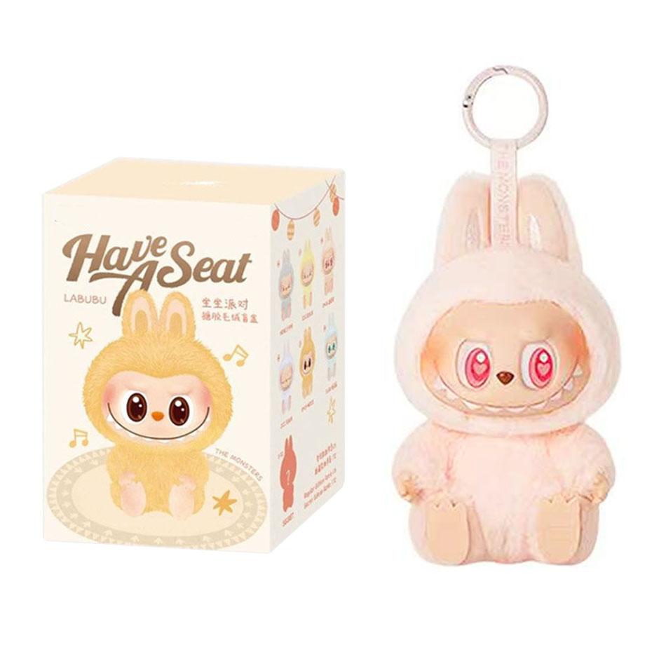 

2025 Новый Высококачественный Милый Labubu The Monsters Box Toys Cardiac Macarone Kawai Guess Bag Figure Model Bag Подарочный