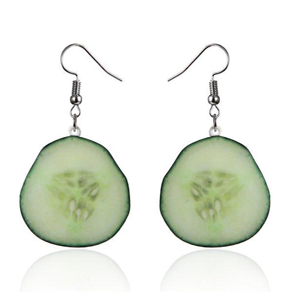New Fashion Strawberry Cake Earrings For Women Resin Handmade Cute Watermelon Lemon Drop Earring Girl Birthday Ear Jewelry Gifts