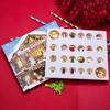 Christmas Surprise Bracelet Set 24 Grid Festive Designs Cartoon Decoration Blind Box with Santa Snowflakes