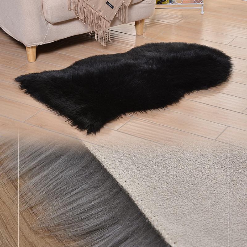 Fur Fluffy Faux Sheepskin Rug Living Room Bedroom Floor Carpet Rugs Home Decor