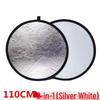 Foldable 5-in-1 Photography Reflector: 30/60/80/110cm Portable Outdoor Fill Light Board