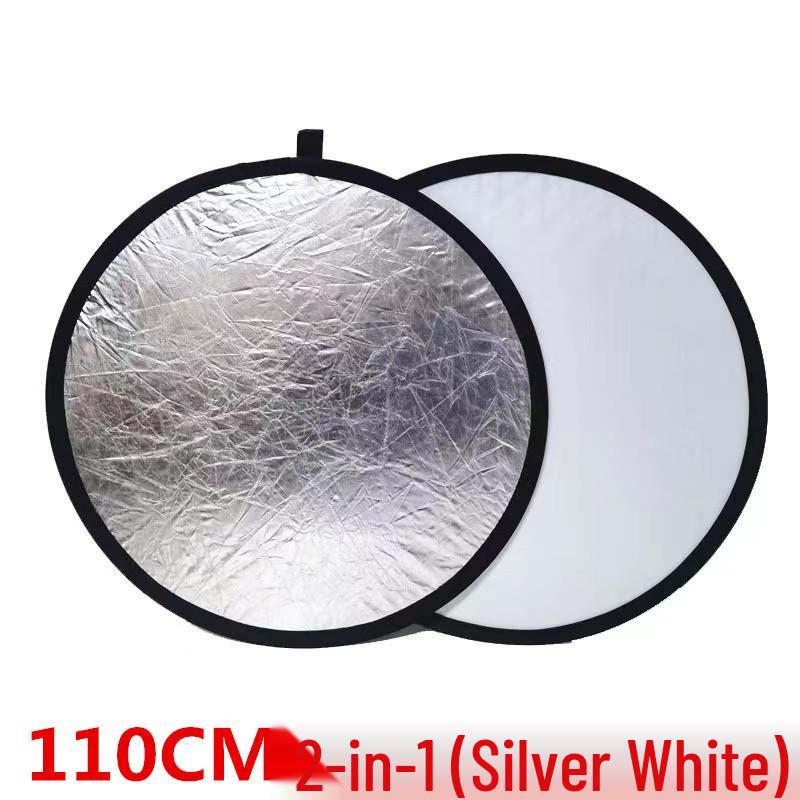 Foldable 5-in-1 Photography Reflector: 30/60/80/110cm Portable Outdoor Fill Light Board