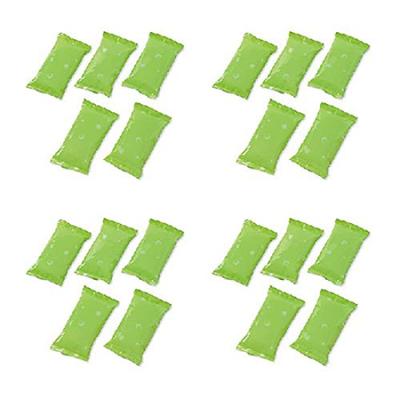 Pack of 20 Ice Gel X Soft Stays Cool Packs, Small, 11.5cm 6cm, Type,