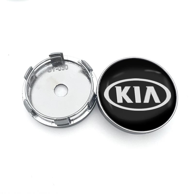 4 Stück 60mm Auto Radnabendeckel Nabenkappe Felgennabe Staubschutz Aufkleber Emblem Für KIA Ceed Rio Sportage R K3 K4 K5 K6 Ceed Sorento Cerato Optima