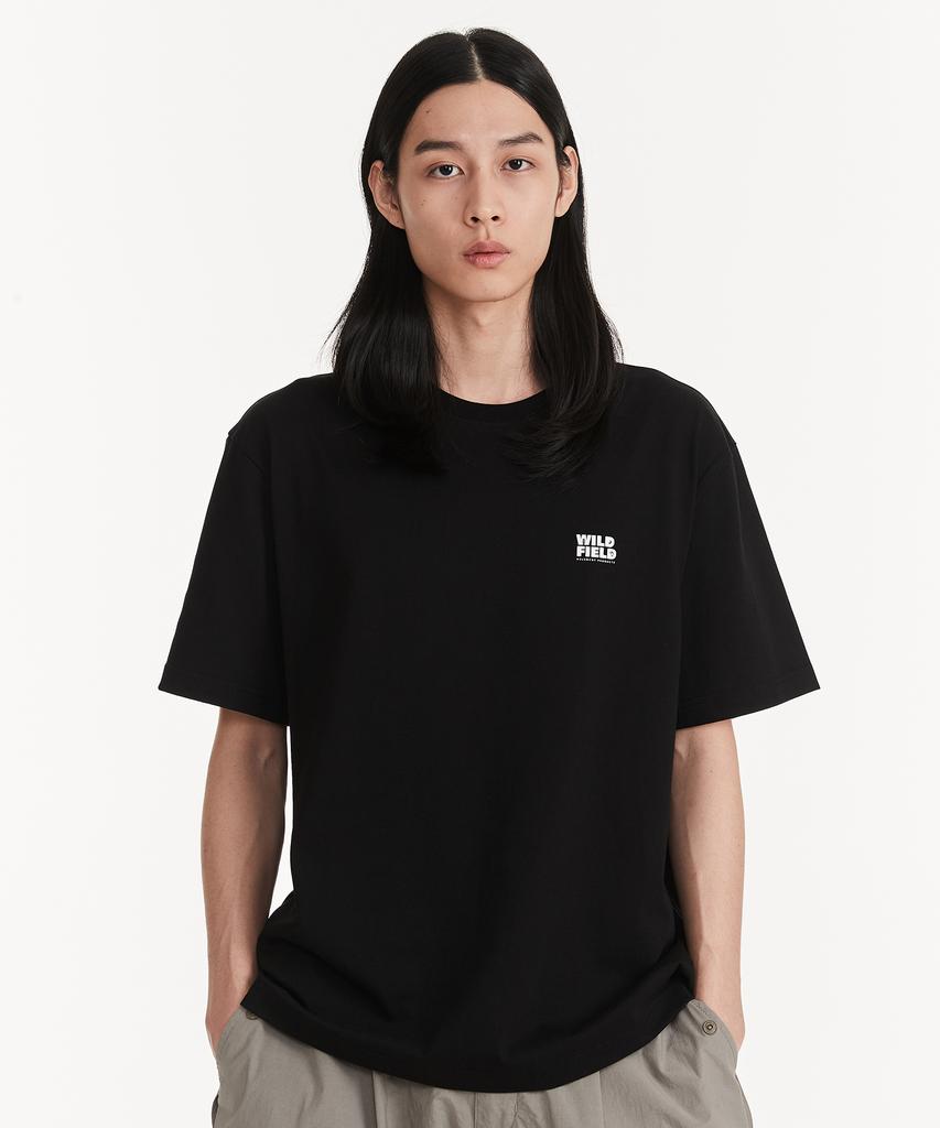 HELEMENT Wildfield Short Sleeve T-Shirt (Black)